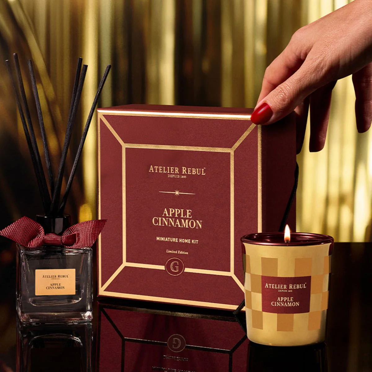 Apple Cinnamon Miniature Home Geschenkset - Image 3