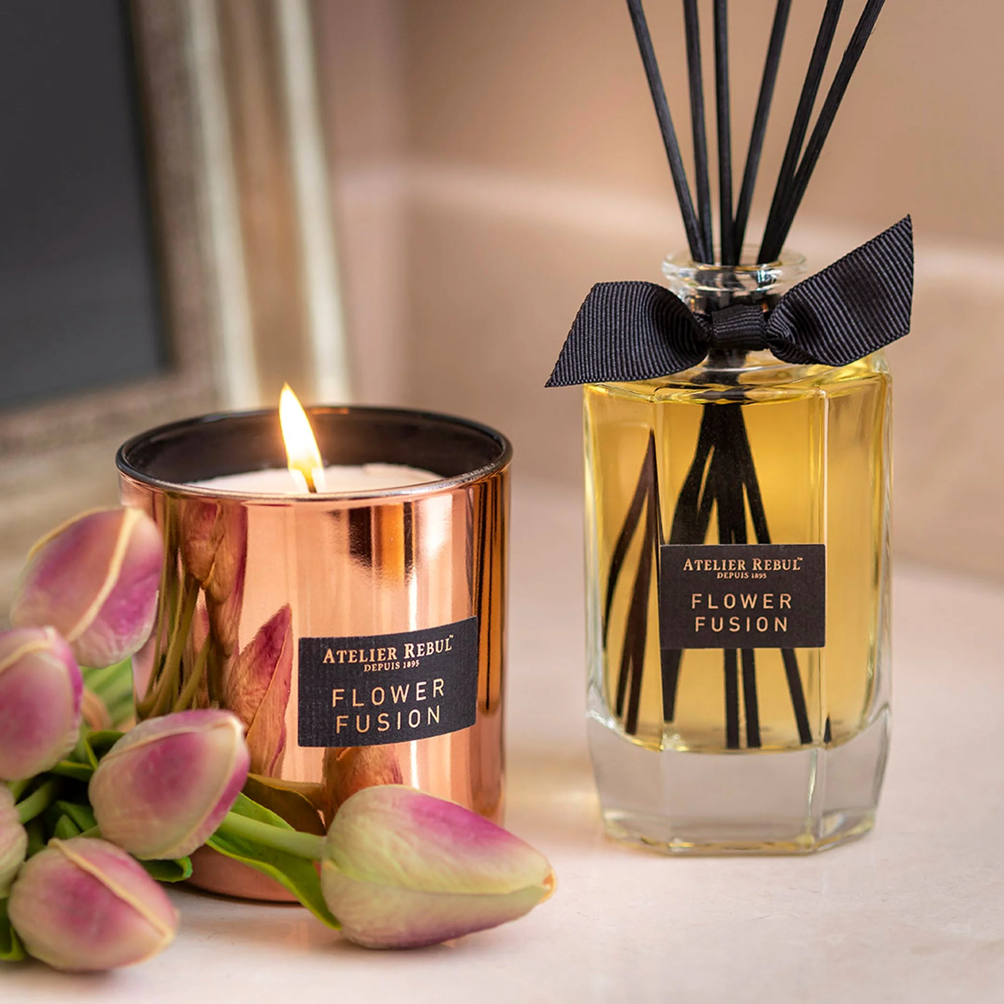 Flower Fusion Geurkaars 210g - Image 4